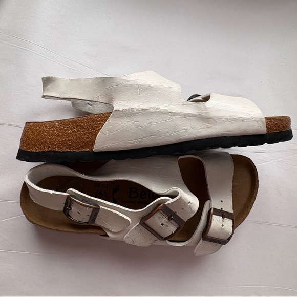 *Birkenstocks Women’s Size 38 US 7 White Leather - Picture 15 of 15